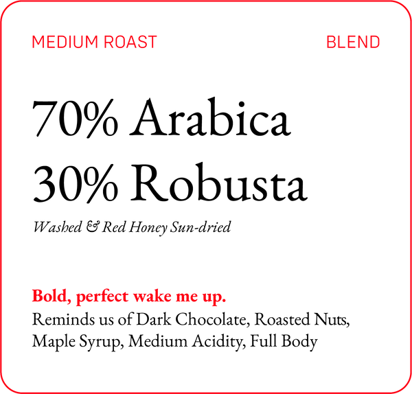 70 30 Arabica Robusta Blend