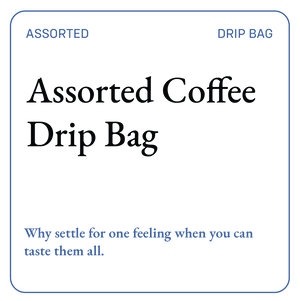 Assorted Drip Coffee Bags Set of 5 - Bili Hu