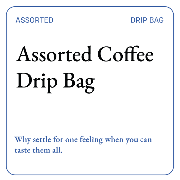 Assorted Drip Coffee Bags Set of 5 - Bili Hu