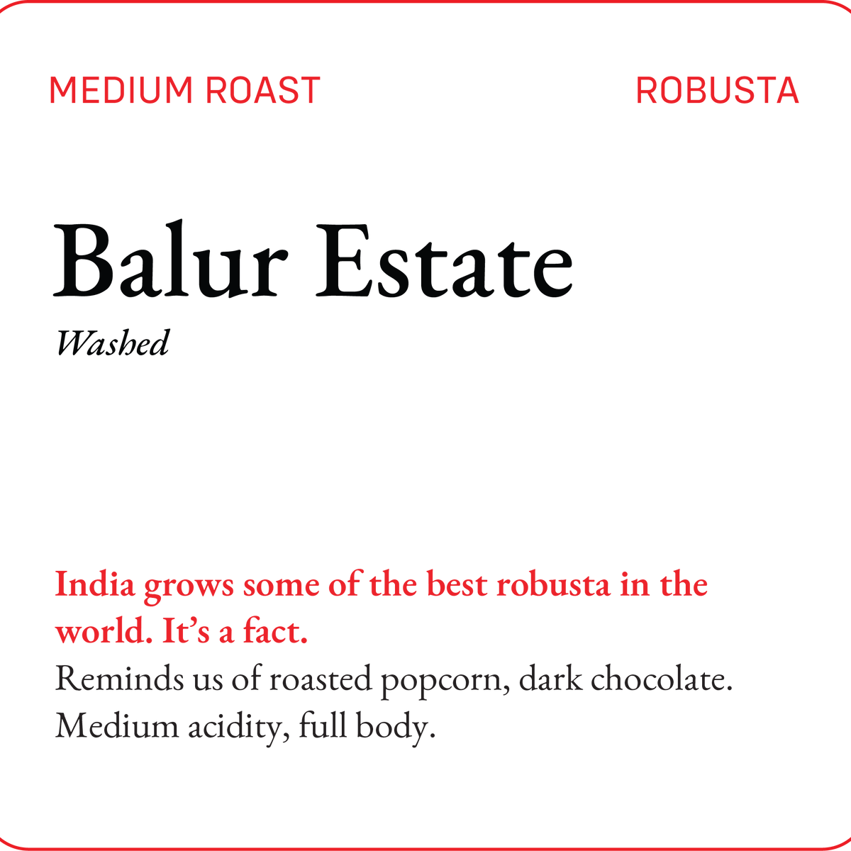 Balur Estate - Robusta – Bili Hu