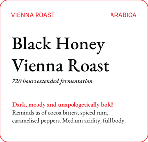 Black Honey Vienna Roast Coffee with Rich Aroma and Bold Flavour - Bili Hu