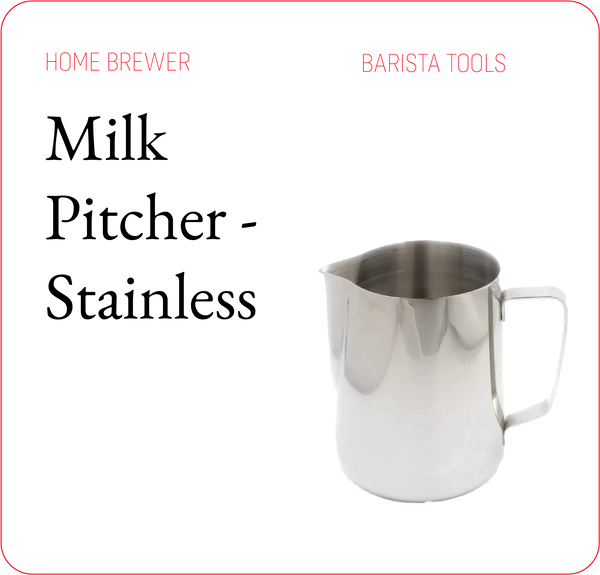 Stainless Steel Milk Pitchers (300 ML/600ML/900ML)