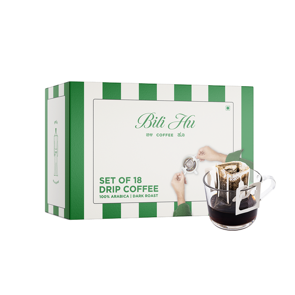 Hot Coffee Drip Bags, Dark Roast