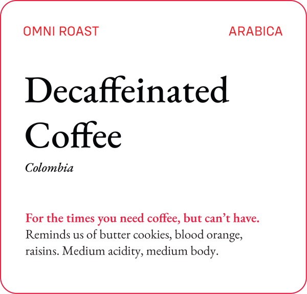 Colombian Decaf Coffee