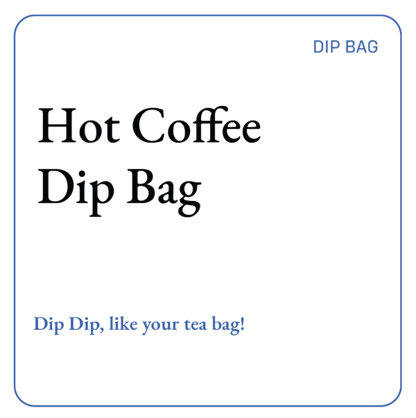 Hot Coffee Dip Bags (Set of 5)