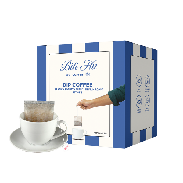 Hot Coffee Dip Bags