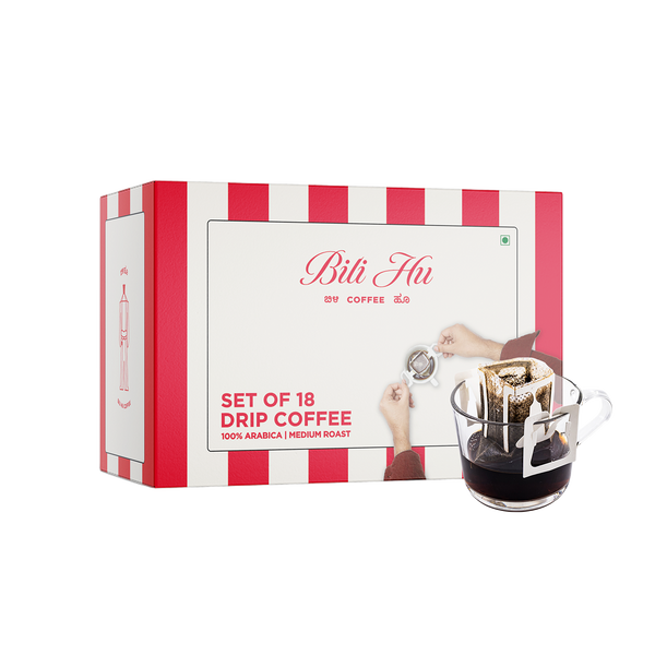 Hot Coffee Drip Bags, Medium Roast