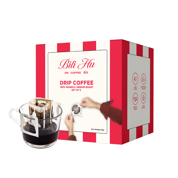 Hot Coffee Drip Bags, Medium Roast
