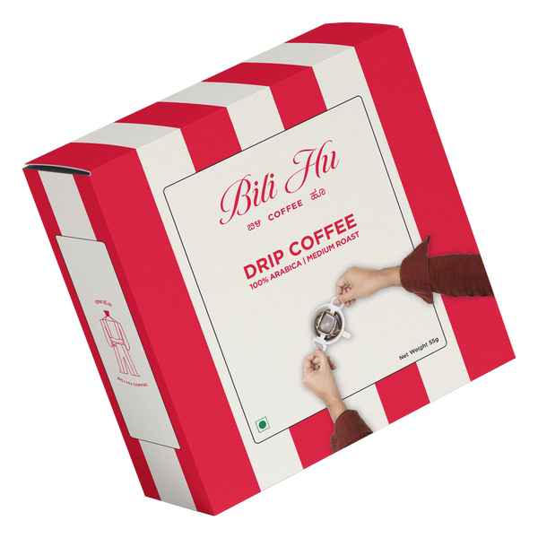 Hot Coffee Drip Bags, Medium Roast (Set of 5)