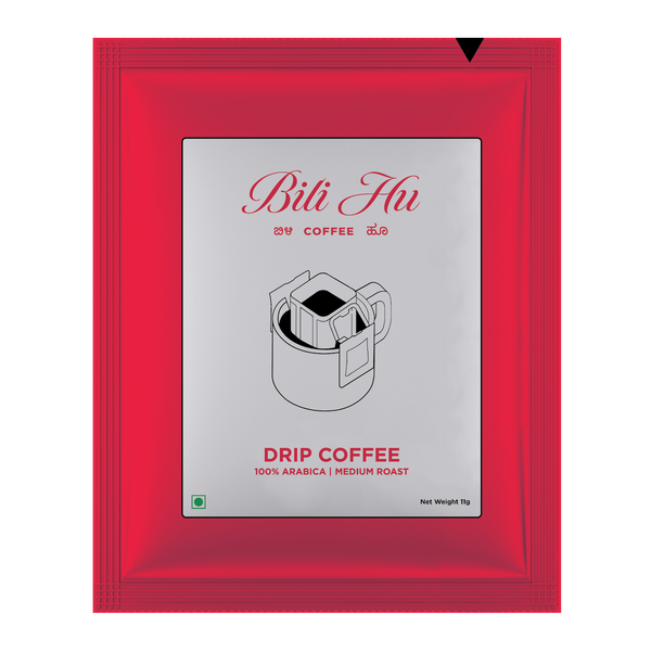 Hot Coffee Drip Bags, Medium Roast (Set of 5)