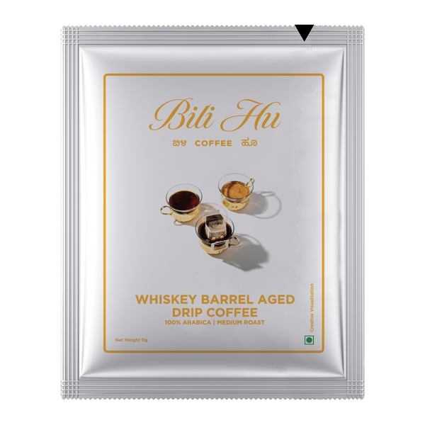 Medium Roast Whiskey Barrel Coffee - Bili Hu