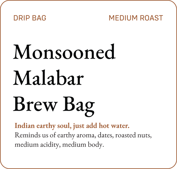 Monsooned Malabar Brew Bags - Bili Hu