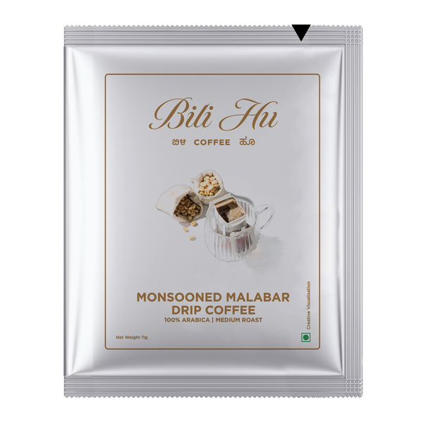 Monsooned Malabar Medium Roast Coffee - Bili Hu