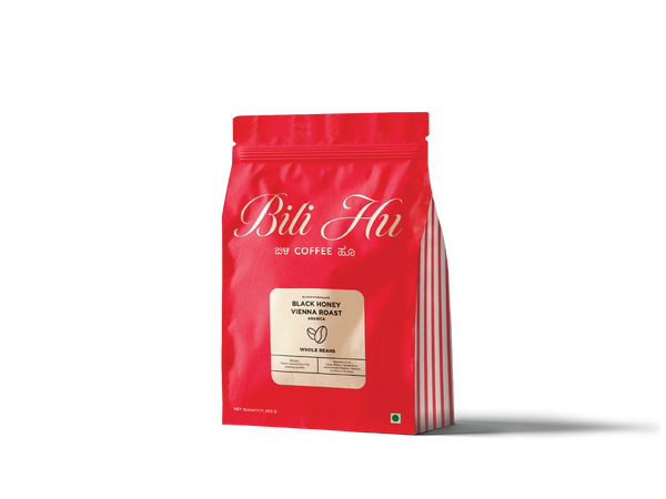Premium Black Honey Vienna Roast Coffee for Coffee Lovers - Bili Hu