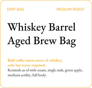 Whiskey Barrel Aged Brew Bags - Bili Hu