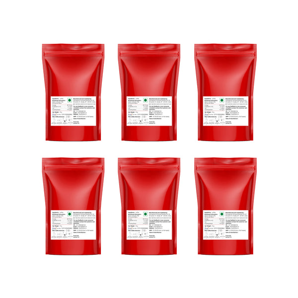 Trial Set  - 6 Assorted packs of coffee - 75g Each